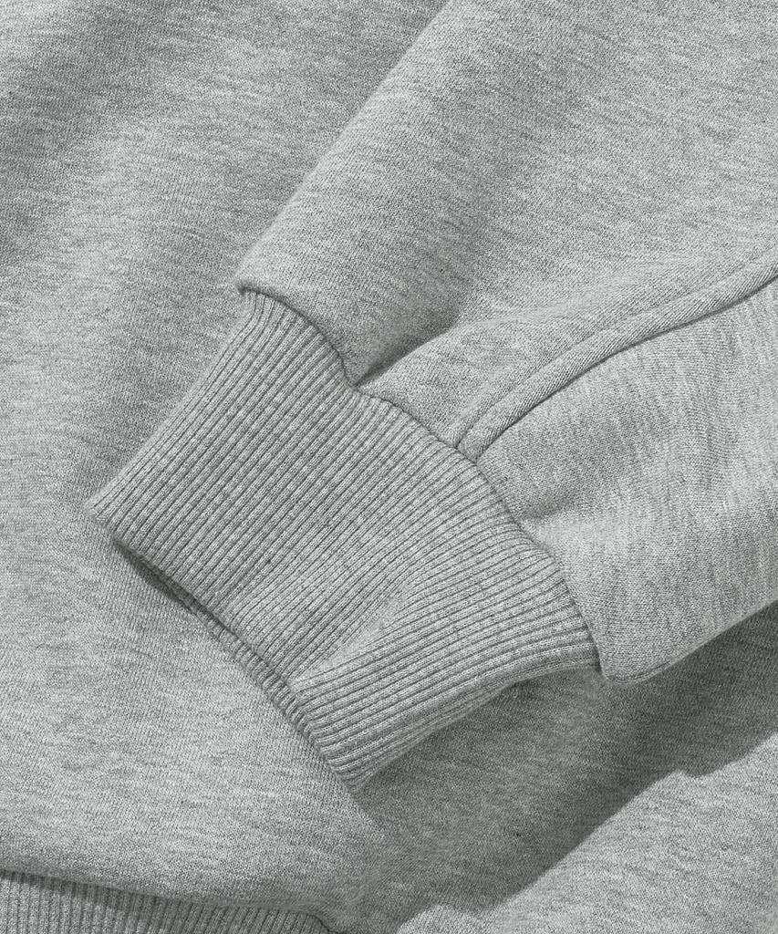 Agod Relax Sweat Bomber Jumper [Heather Grey]