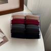 10Pcs/set Bold and Thickened Seamless Rubber Band, Black Hair Band, No Hair Damage, Headrope, Seamless Hair Rope, High Elastic Hair Tie.