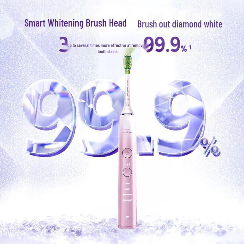 Philips DiamondClean 9000 Series Electric Sonic Toothbrush CN Plug (adapter Included)