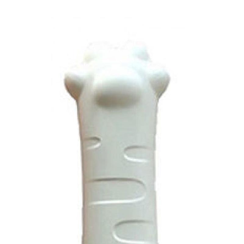 Door Handle Cover Silicone Anti Collision Noise Reduction Cute Door Pull Protective Sleeve Beige White