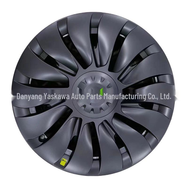 Tesla 19-Inch Model Y Full Wrap-Around Symmetrical Wheel Hubcap Cover