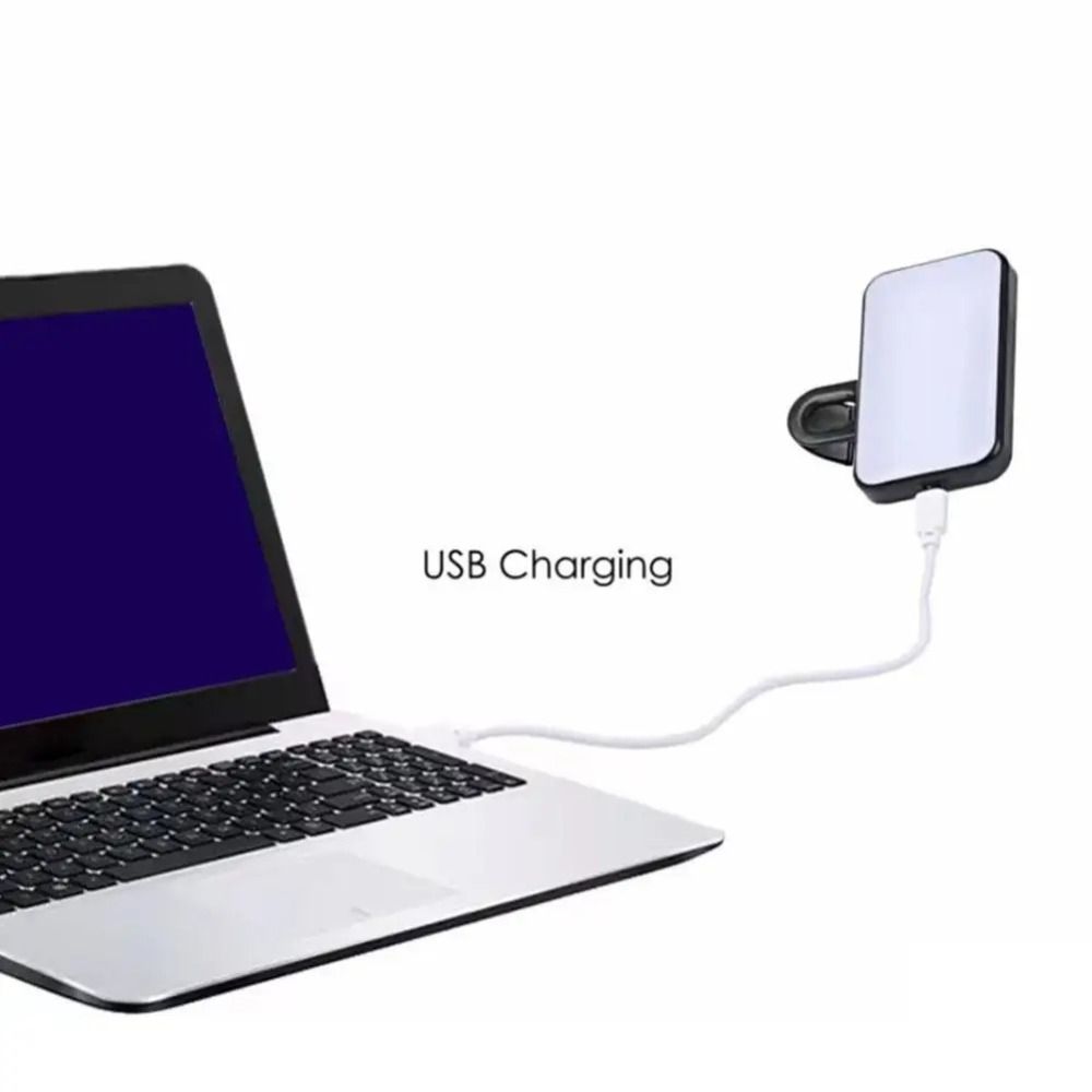 Wiederaufladbares Selfie-Fülllicht, einstellbare Helligkeit, LED-Fülllicht, Clip-On-Licht, Videoaufnahme