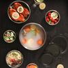 304 Stainless Steel Round Lunch Box3 /4 /5 pces set Refrigerator Crisper Airtight Food Box Microwave Heating Fresh-keeping Box