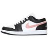 Jordan Air Jordan 1 Нескользящие Нескользящие Низкие Винтажные Баскетбольные Кроссовки Мужские Бежевый Зеленый 553558-165(Команда1178-)