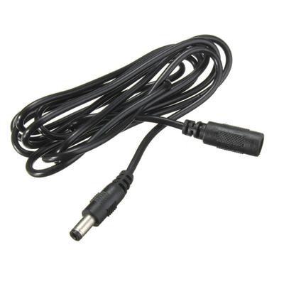2M 5.5mm X 2.1mm DC Power Male To Female Extension Cable Cord Connector