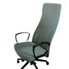 Home Office Chair Cover Stretch Computer Chair Cover Dustproof Swivel Chair Cover Slipcover Armchair Protector Gaming Case