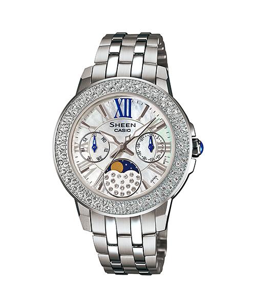 

Casio Men s Stainless Steel 50M Water Resistant Analog Quartz Watch SHE-3506D-7A білий