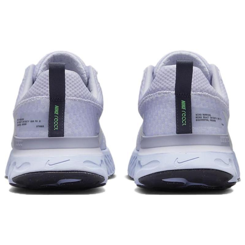 Nike React Infinity Run Flyknit 3 'Palest Purple Iron' Sneakers DZ3014-500