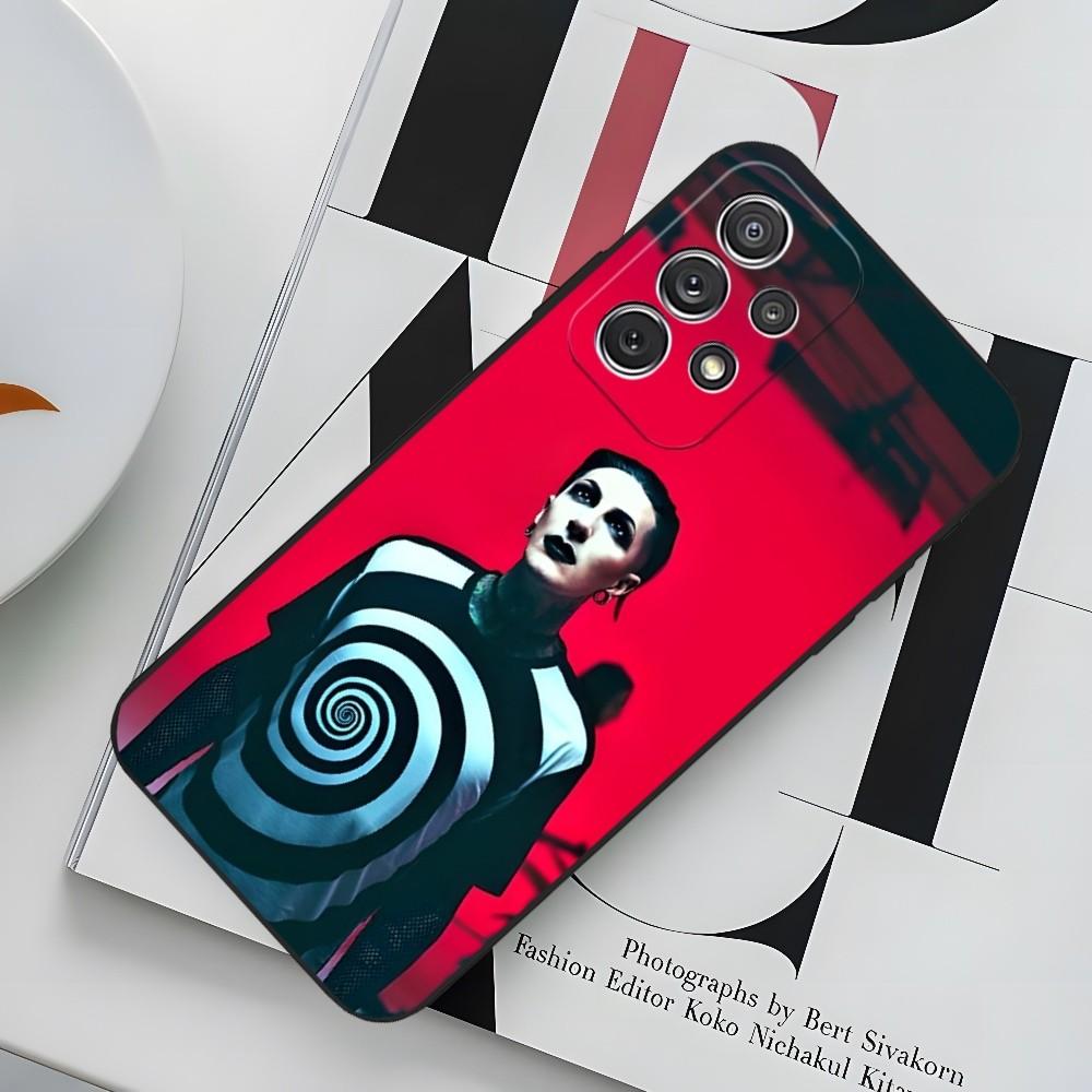 Music Motionless In White Phone Case For Sumsung Galaxy S24 S23 S22 S21 S20 A24 A34 N20 M54 A54 A53 Fe Plus Ultra Black Soft Cov
