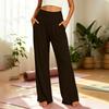 Women's Fashion High-Waisted -Color Casual Pants