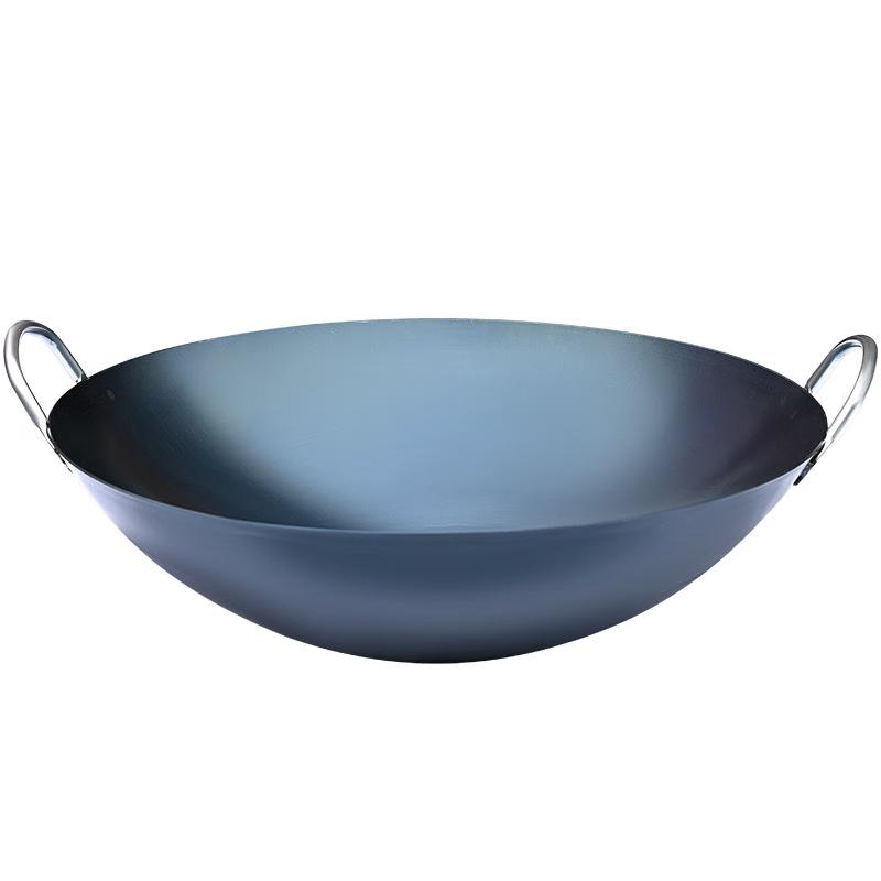 Yoshida Takumi 32cm Wrought Iron Non-Stick Double-Handle Pan