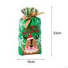 50 Pieces Gift Bags Candy Christmas Present for Gifts with Ribbon Xmas Holiday Cookie