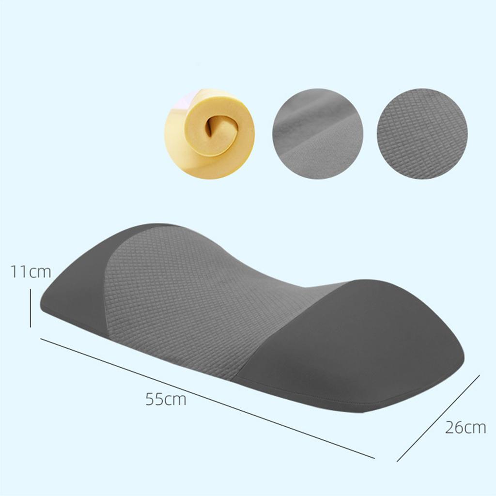 Lumbar Support Pillow for Sleeping Memory Foam Back Lumbar Support Cushion Back Support Bed Pillow Waist Support Back Sleepers