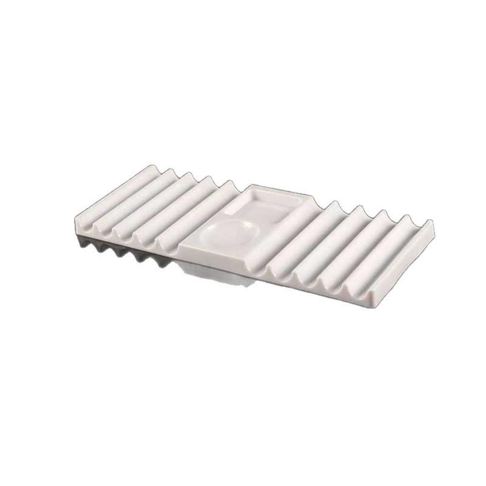Multi-purpose Plastic Pen Stand 10-Compartment Nail Brush Holder  UV Gel Brush Display