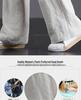 Pure Cotton High-Waisted Wide-Leg Pants for Women, Loose Drapey Fit, Perfect for Spring/Summer 2026.