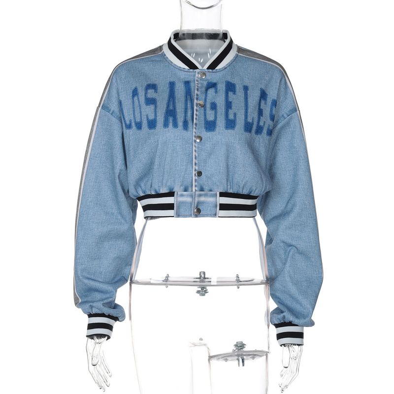 

Short Long Sleeves European and American Women 2024 Autumn New Product Fashion Street Shooting Navel Short Long sleeve Hoodie Blue S