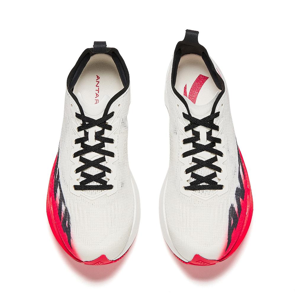 Anta Speed Pioneer Lightweight Shock Absorbing Durable Non-Slip Low-Top Running Shoes Women Running Shoes Red White Black 922545570-1