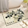 Ancient Fruit Diatom Mud Household Absorbent Mat Toilet Toilet Floor Mat Washroom Floor Mat Anti-slip Wear