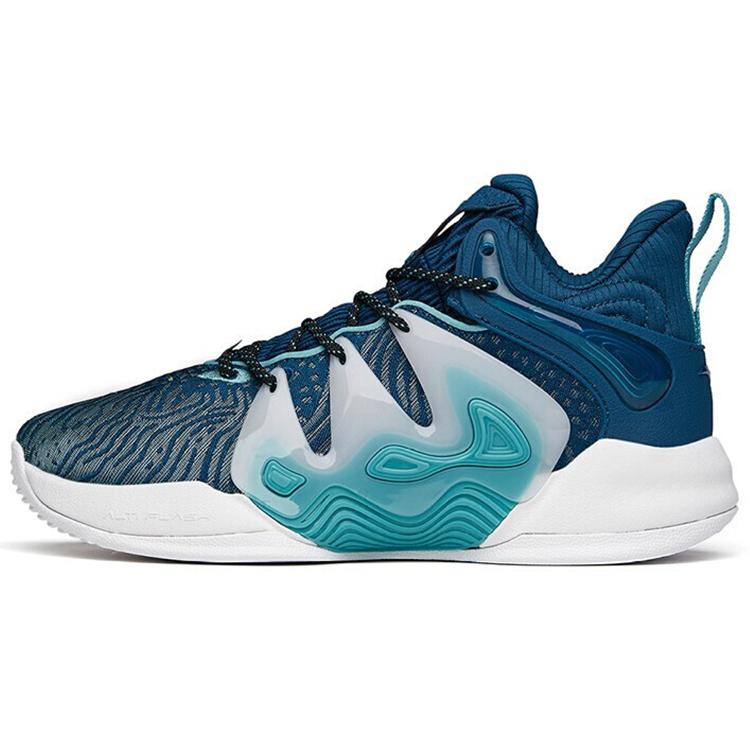 

Anta Mountain 1 Fabric Cushioning Slip Resistant Abrasion Resistant Impact Resistant Low top Basketball Shoes Men s 112141609-3 44.5