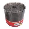 Food Dehydrator Machine 8 Tray Red Electric Dehydrated Dryer Machine for Fruit Herbs Meat Veggies