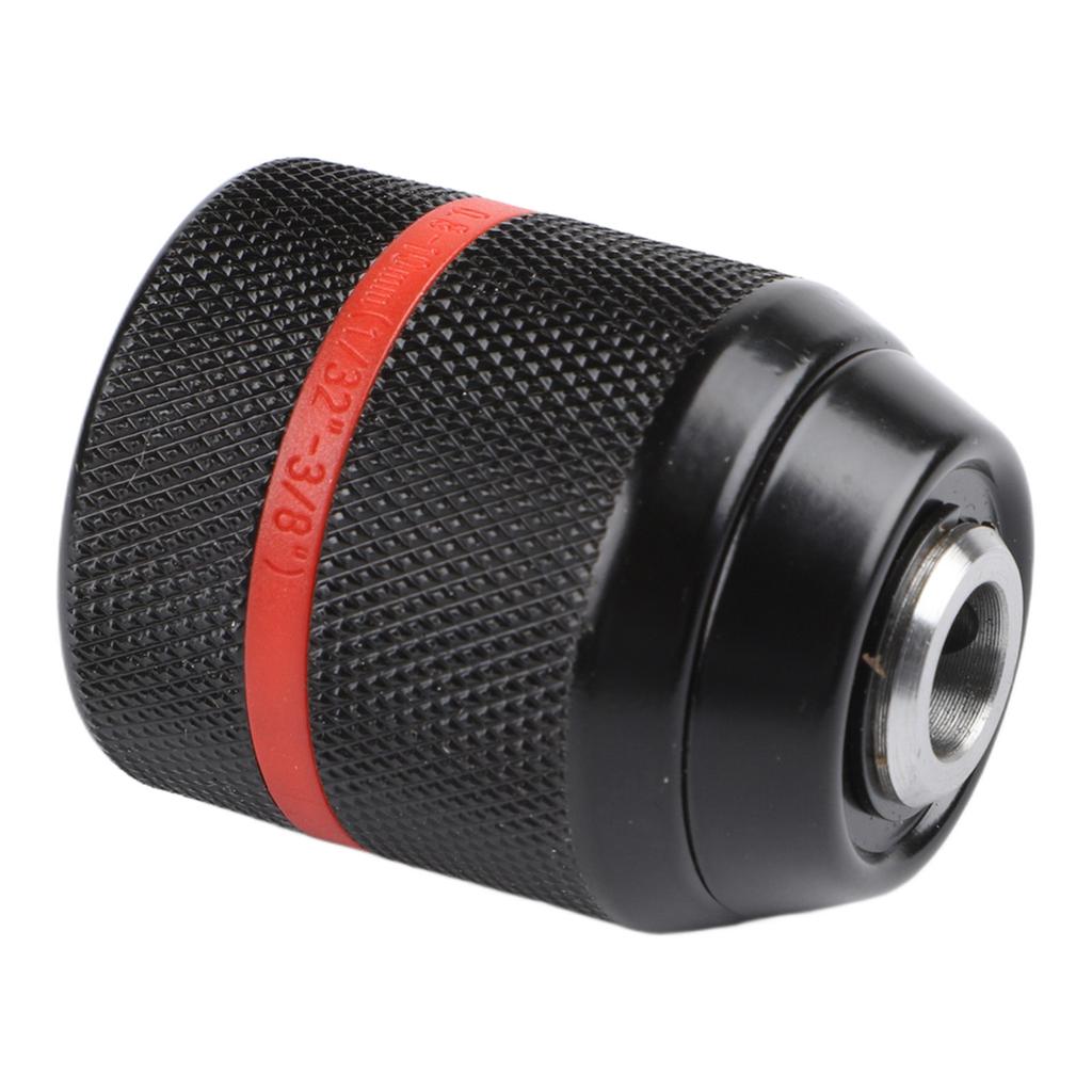Ratchet Keyless Metal Drill Chuck 3824UNF Thread 0 810mm for Electric Drill with Self Locking and Enhanced Clamping Force