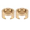 Brass Counterweight for Traxxas TRX‑4 for RC Crawler Rear and Front Universal Axle1 Pair Set