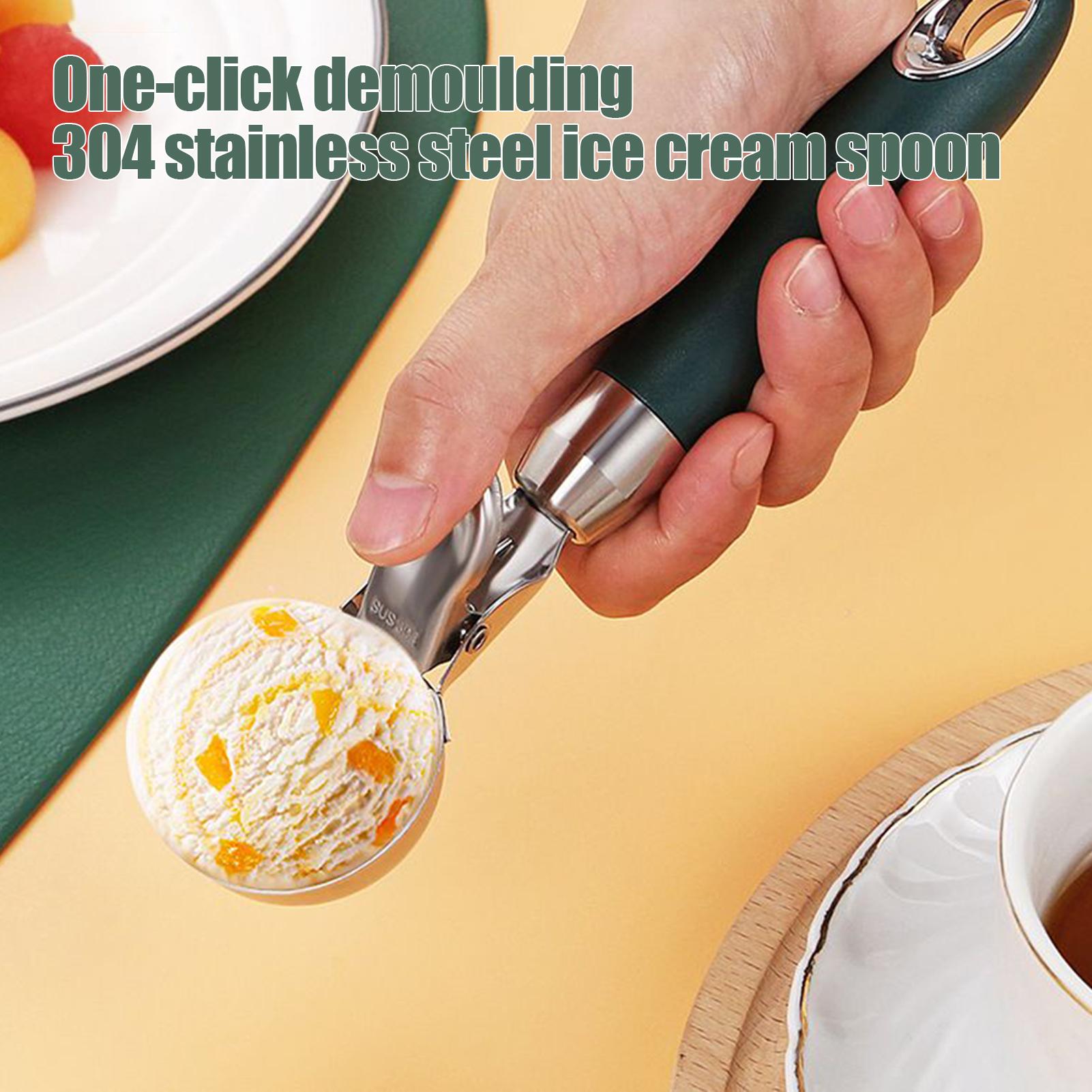 

Ice Cream Scoop Baking Tools Ergonomic Handle Heavy-Duty Baller Shovel Scraping Molding Measuring Portioning Maker For Mousse United States
