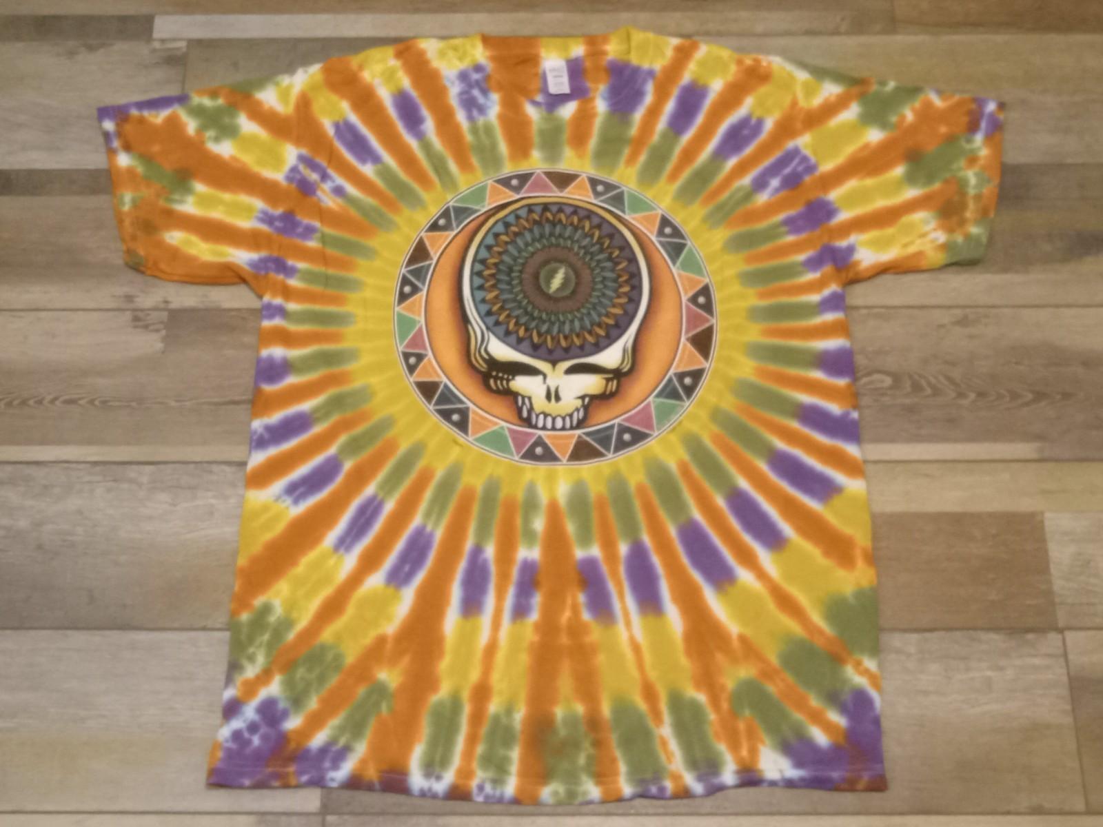 Grateful Dead Steal Your Feathers M L XL 2XL Tie Dye T-Shirt S