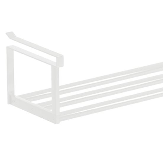 Telescopic Shoe Rack Carbon Steel Shoe Hanging Shelf Multi-Functional No-drill Vertical Shoe Organizer