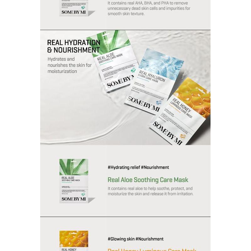 SOME BY MI - Real Care Mask Bundle Set - 10 Types