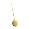 Brass Wall Clock Pendulum with Dynamic Swinging Motion and Gold Finish