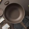 Pánev z přírodní hlíny Nepřilnavá pánev pro domácnost Bez kouře Dvoubarevná pánev Indukční vařič Plynový vařič Použitelné