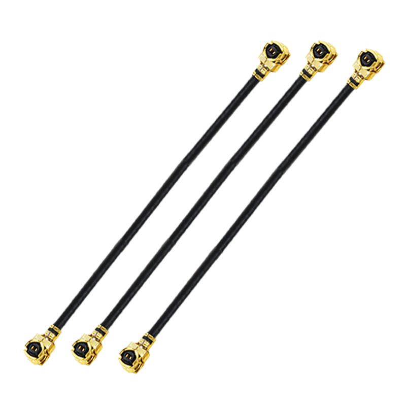 RF1.13 Dual-Head High-Temp Coaxial Connector Cable for Wi-Fi Module, Tablet, and Laptop