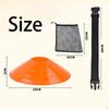 Agility Soccer Cones Sports Field Cone Markers Training Disc for