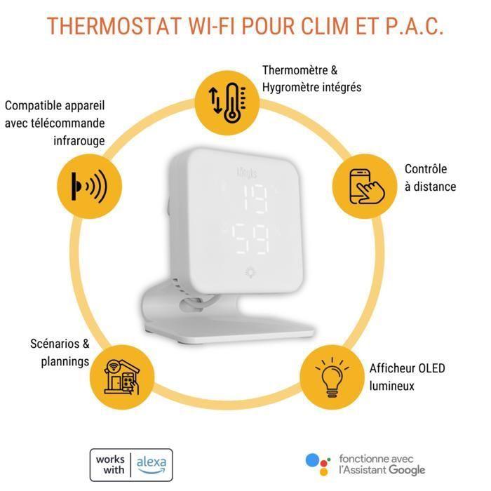 Thermostat Wi-Fi Pour Pompes À Chaleur Et Climatiseurs
