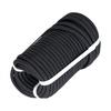 3/8" × 100' 3520Lbs Pulling Braided Polyest Rope Black High Strong  Rope