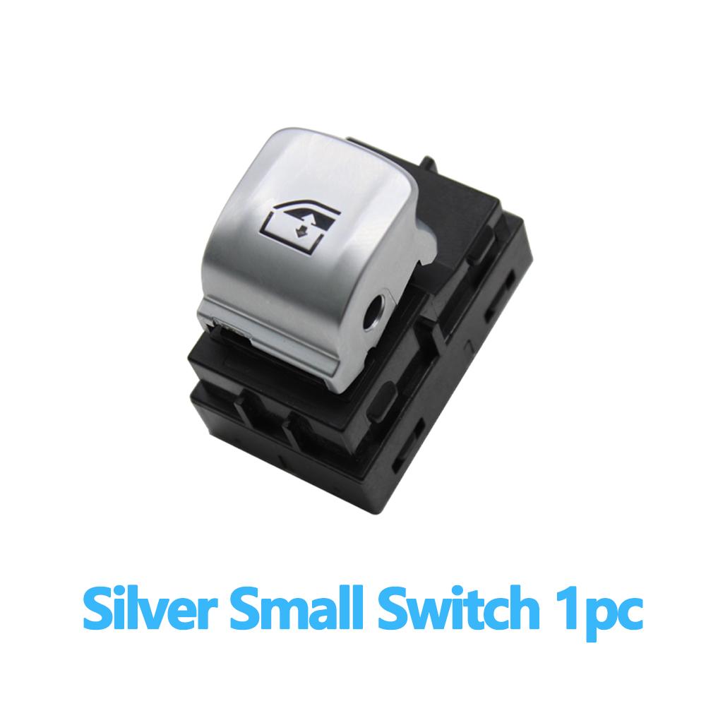 

Серебристый хром, главный переключатель стеклоподъемника, кнопка управления регулятором для BMW 3 5 7 X5 X6 F30 F35 F25 F26 F07 F10 F18 F01 Small Switch Button