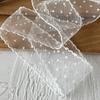 DIY Lace Trim 5cmx5M Lace Fabric Ribbon Decoration Material Polka Dot Mesh Ribbon  Apparel