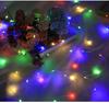 Waterproof LED Copper Wire String Lights with Remote Control - USB & Battery Operated for Christmas, Weddings, and Outdoor Camping Decorations