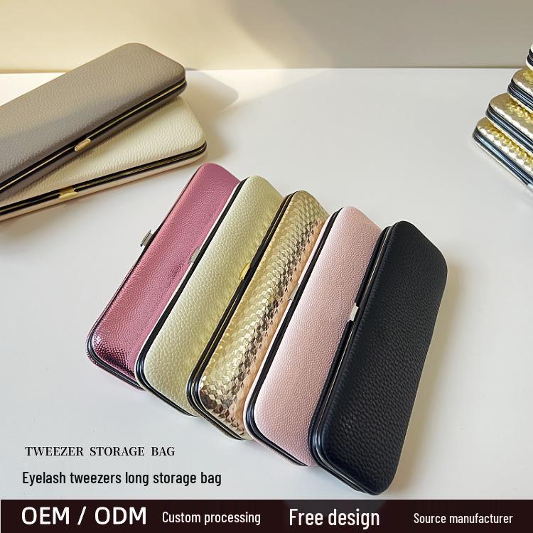 

Eyelash Tweezers Dust-Proof Storage Bag and Box