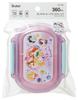 Skater Bento with Fluffy 360ml Microwave and Dishwasher Made In Disney Children's Box, Easy-to-Wash, Lid, Capacity, Safe, Japan, Princess, 26, Girls,