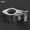 2pcs Top Hinged Jaw Slide Boat Pin & Cam Clamp Marine Yachts Fitting Hardware