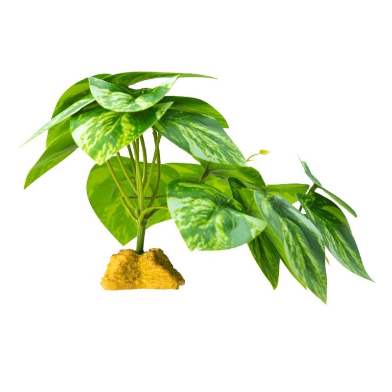 Reptiles Plant Grass for Climbing Habitat Decors Branch with Leaves for Lizards Spiders Snake Geckos Hideouts