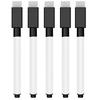 Whiteboard Marker Stift Schwarz Trocken abwischbar Kappen 2 in 1 Marker Whiteboard Schreib Zeichen Stifte für Schule Bürobedarf Schreibwaren