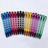 6pcs/Set Medium Size Aluminum Darts Shafts 4.5mm Diameter Mixed Color Throwing Accessories Thread Design Metal Rod