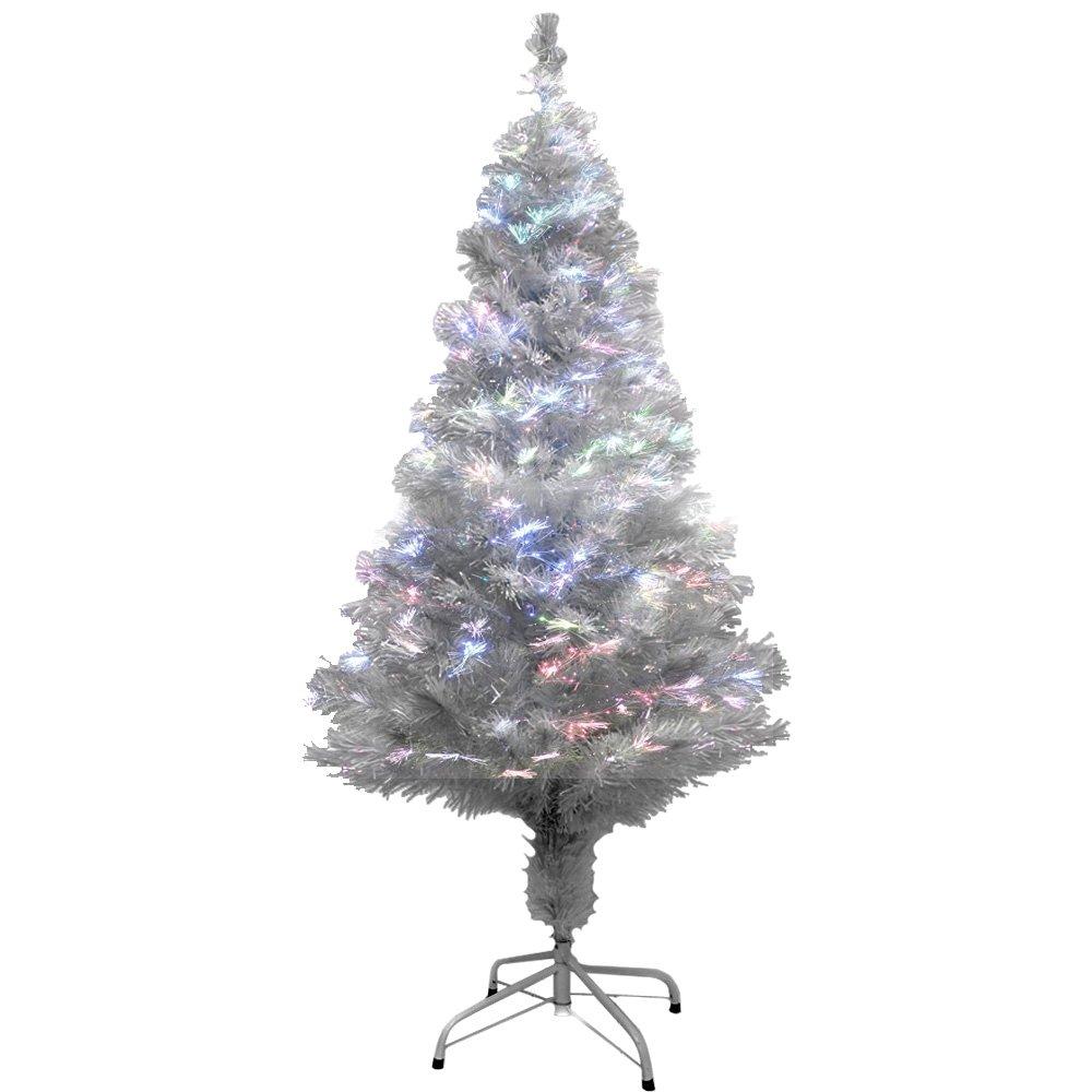 

Glowing Christmas Fiberglass Tree Lights Magical Available in 5 Sizes Automatic Color Easy Energy and Easy Storage life_mart Tree, [No Required, Glow] белый