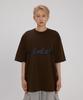 BOUNDARY Goodhorse Oversized Short Sleeve T-Shirt [Brown]