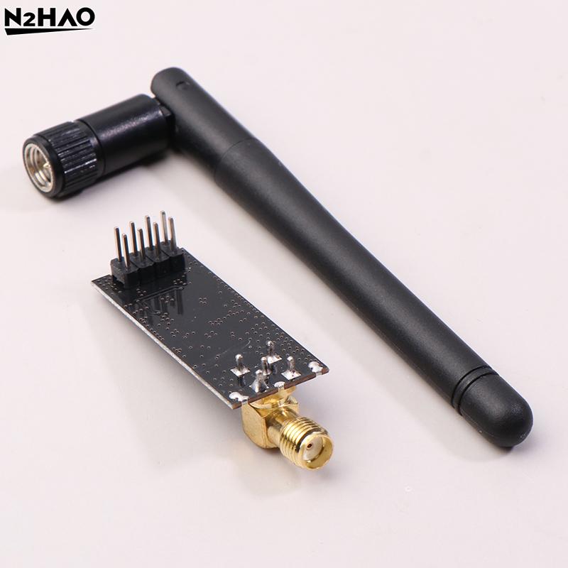 1 Stück 3-3,6V NRF24L01+PA+LNA Funkmodul mit Antenne 1000 Meter Reichweite FZ0410 -20-70 Grad