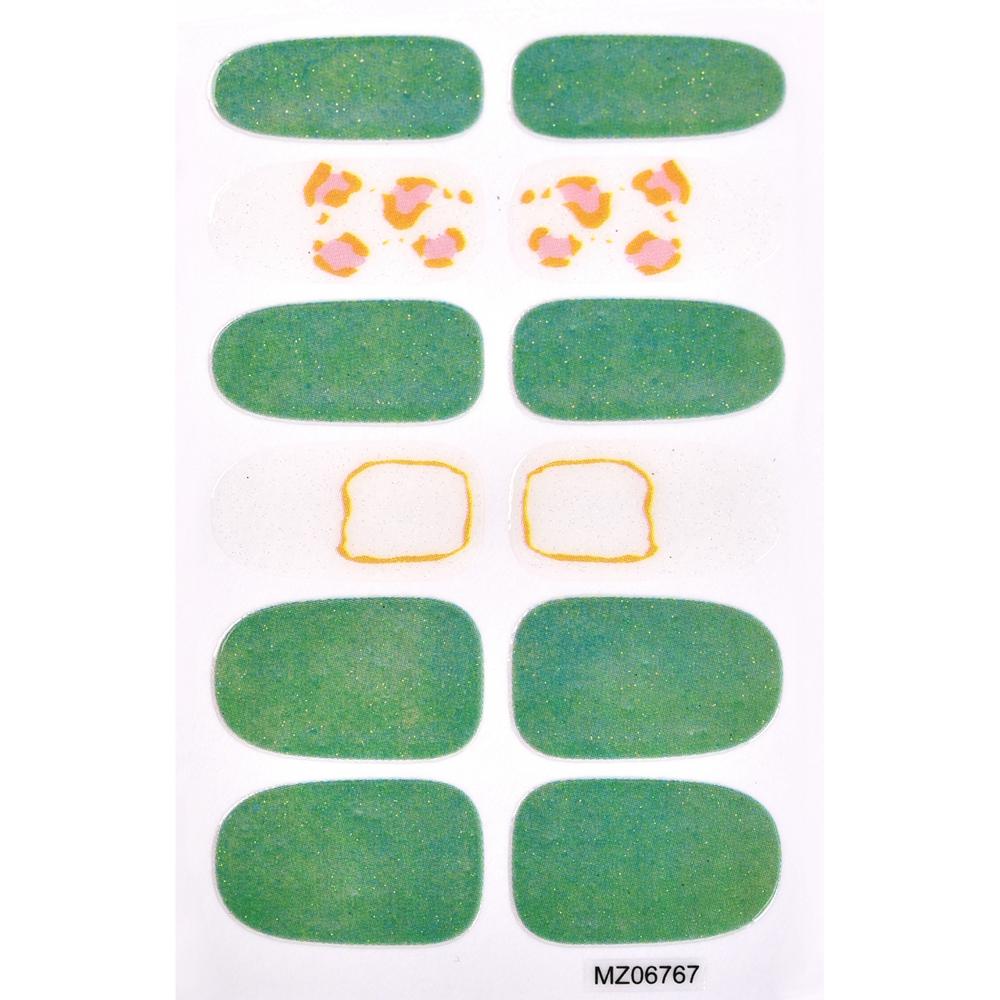 

KADS наклейки для дизайна ногтей 12 советов маникюр украшения полное покрытие обертывания для дизайна ногтей милый дизайн блестящие полоски DIY салон