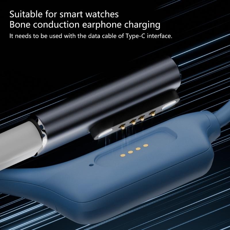 Easy Connection Travel Friendly Type C Magnetic Fast Charging Connector Adapter Suitable for Wearable Device Easy To Use